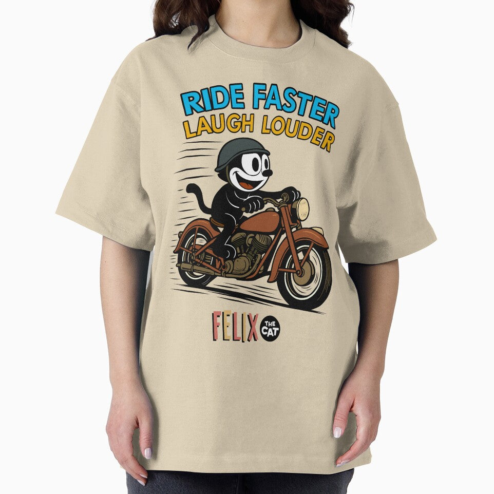 Felix the Cat Ride Faster Laugh Louder by VoglR