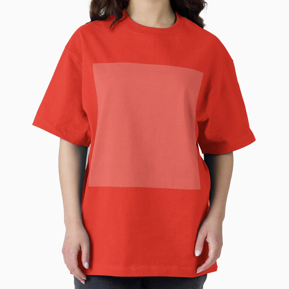 Plain Solid Color Red Pastel Red (M80 Y70) by mimihuang creations