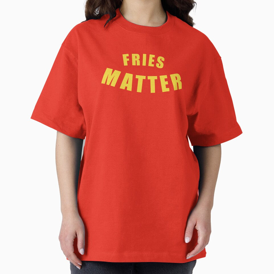 Fries Matter Penny Tee by swiderdesign