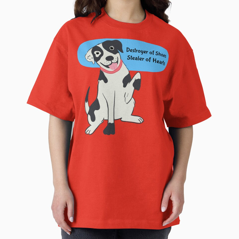 Destroyer of Shoes Funny Dog by Sachie's Studio