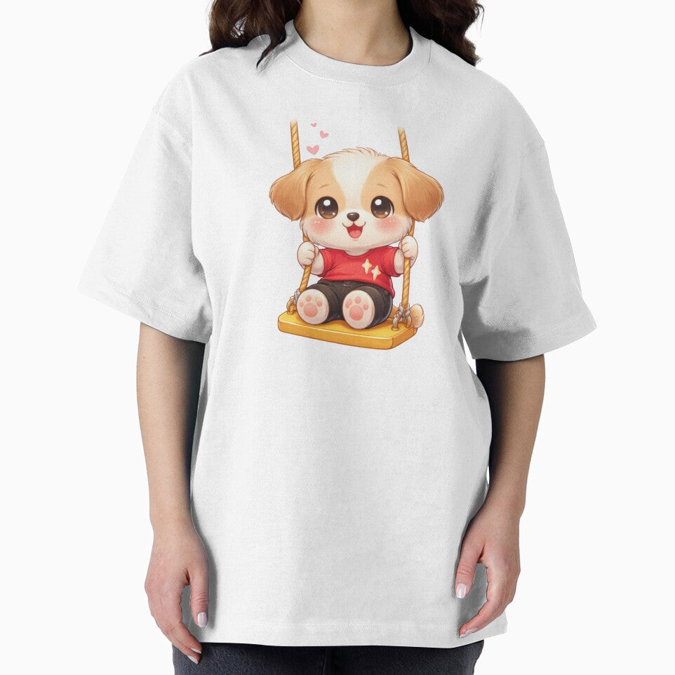 Kawaii Puppy Playground - Cute Pastel Dog Having Fun. by Lylysun