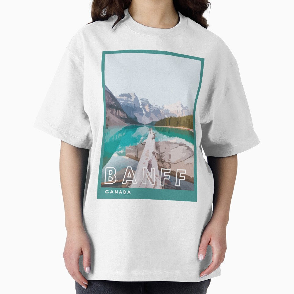 Banff National Park Lake - T-shirts, Hoodies and Sweatshirts by TripsandPrints