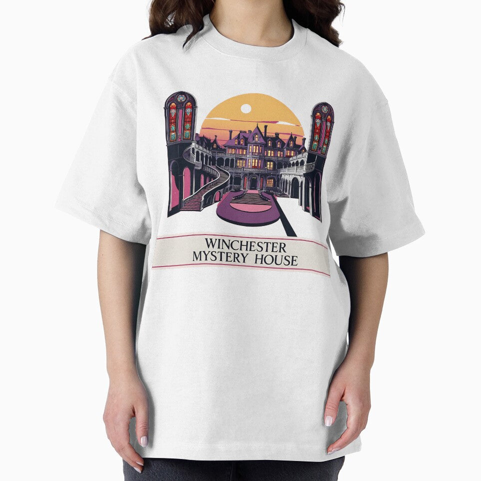 Winchester Mystery House – America’s Most Haunted Mansion Design by LoliDesignShop