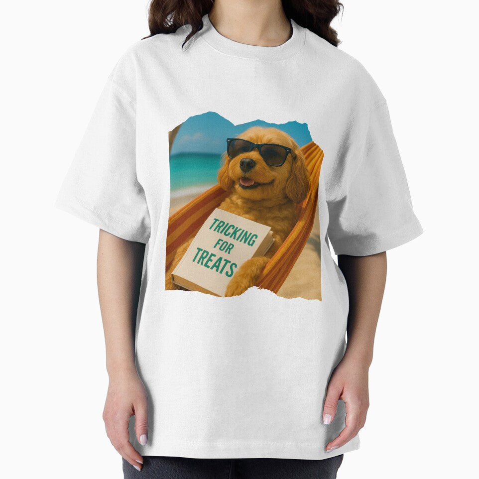 Will Trick for Treats - Funny Dog Art for finding your balance by Hell-phaba