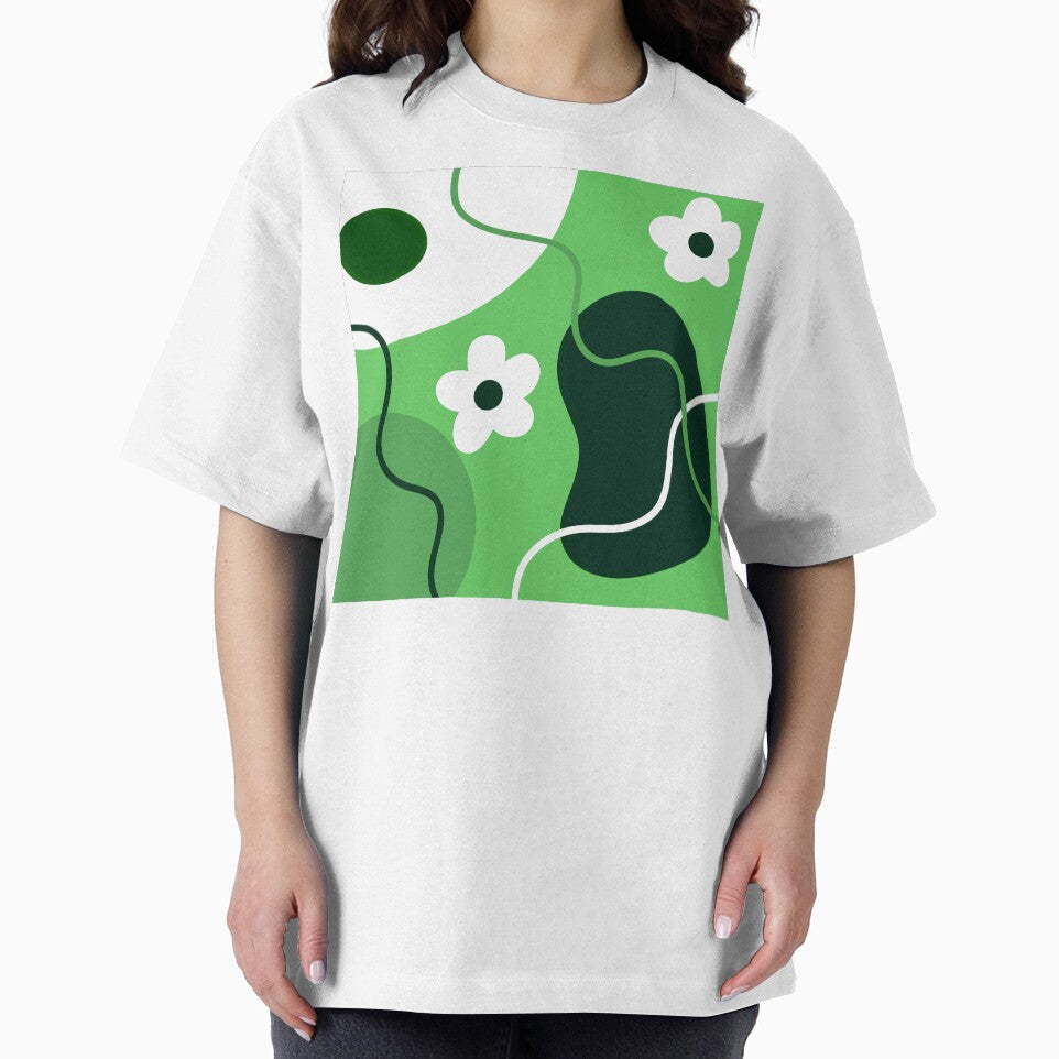 Boho Green Whimsical Nature by Sartoris Art