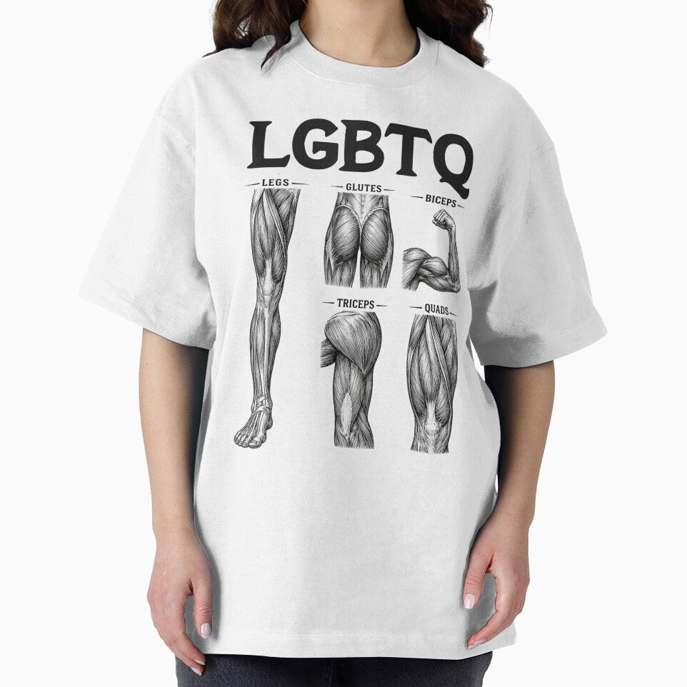 LGBTQ Legs Glutes Biceps Triceps Quads Gym Lover Workout by ZalcArtStore