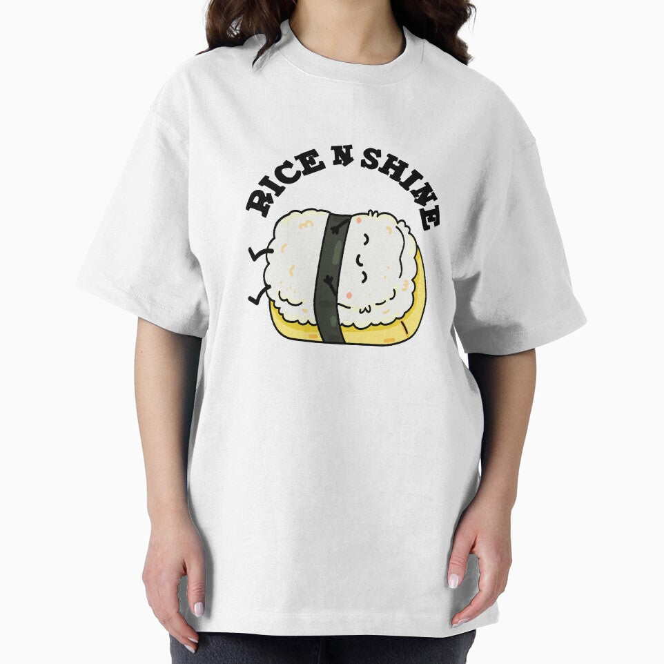 Rise And Shine Cute Sushi Pun by punnybone