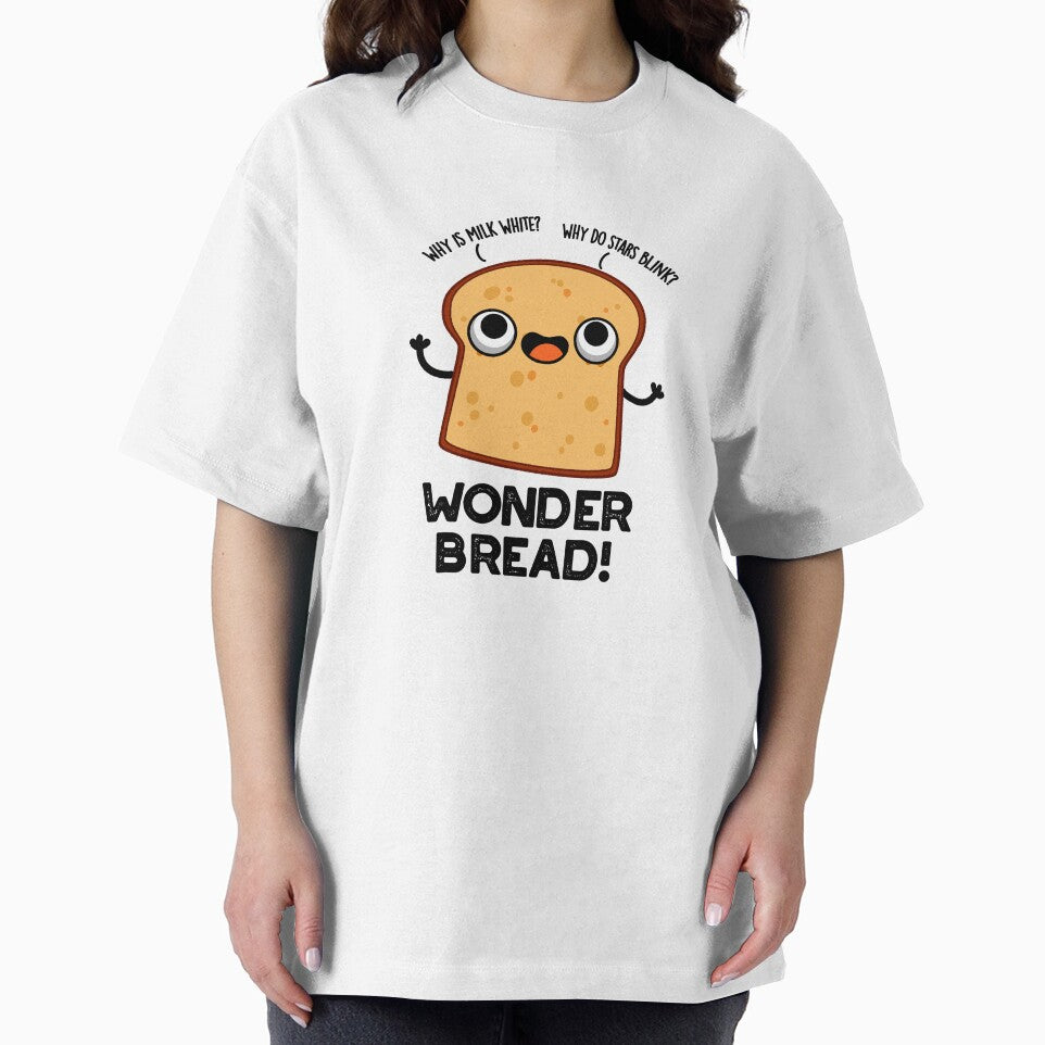 Wonder Bread Funny Food Pun by punnybone