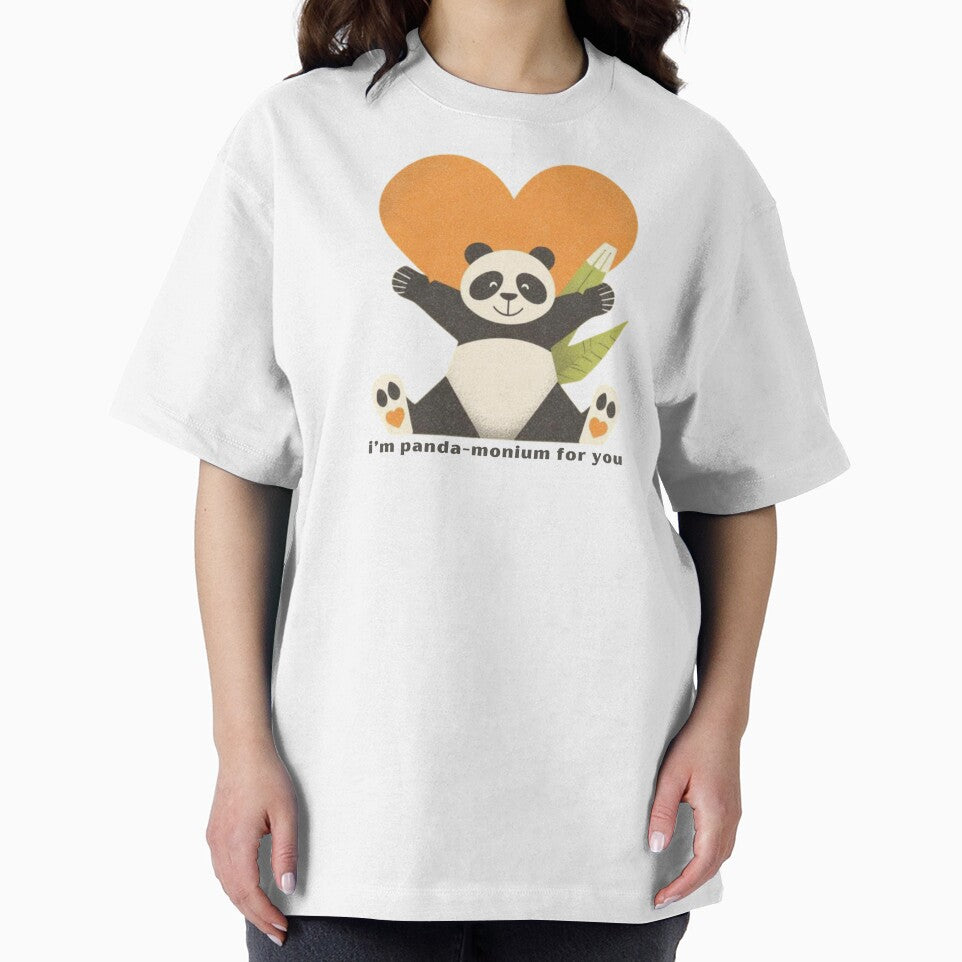 I’m Panda-monium For You - Cute Pun | TeeHee Puns Funny Design by TeeHee Puns