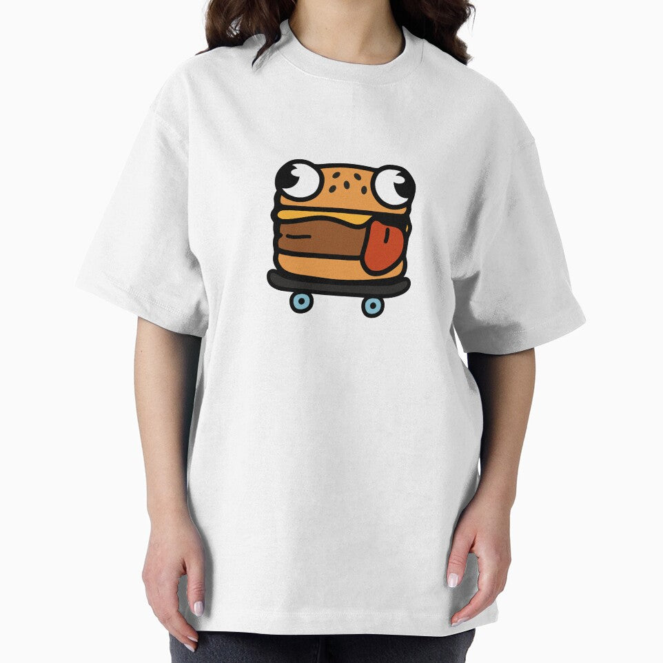 Skater Burger – Funny Burger on a Skateboard by Siroiyy