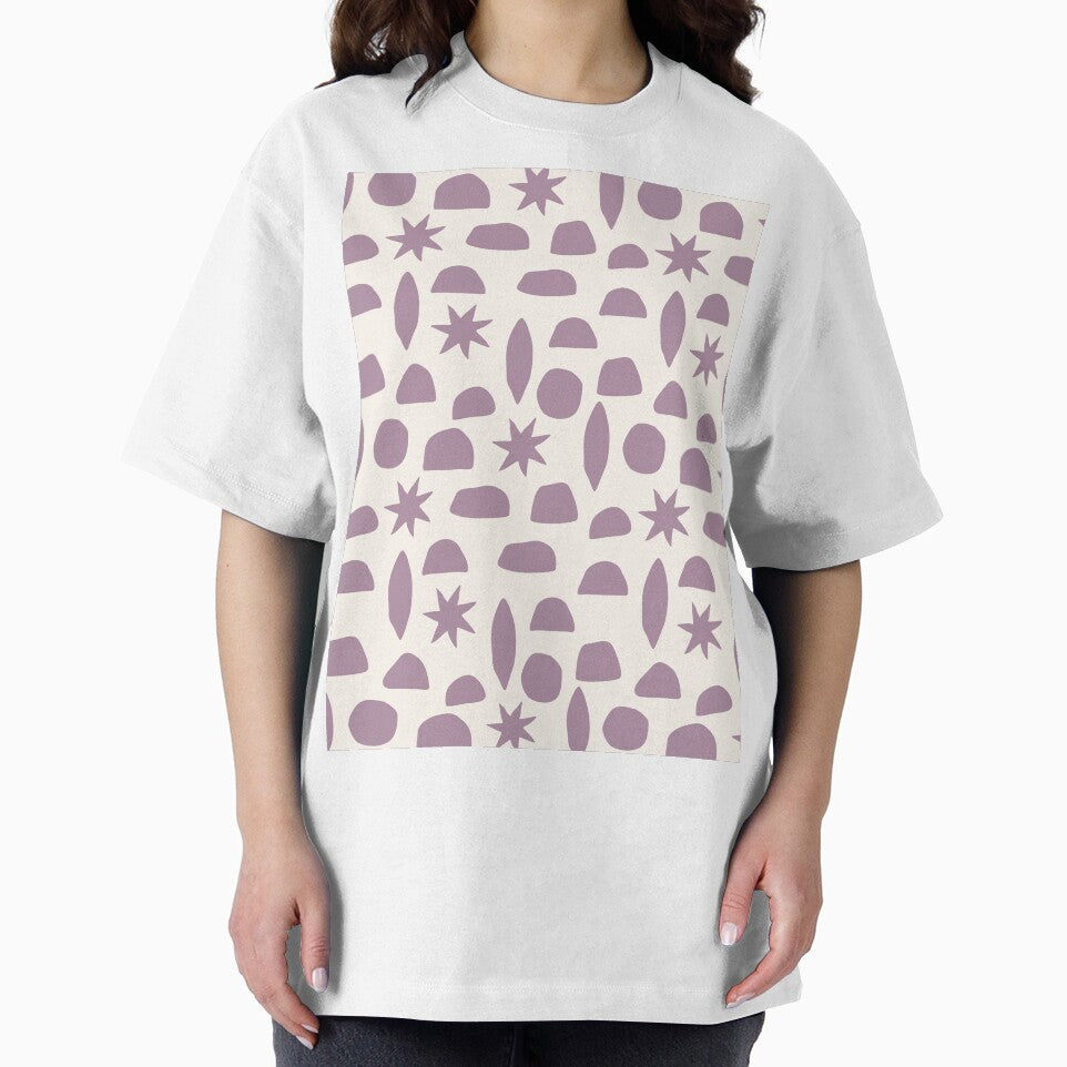 BOHO HENRI MATISSE MAUVE ON CREAM by blomastudios