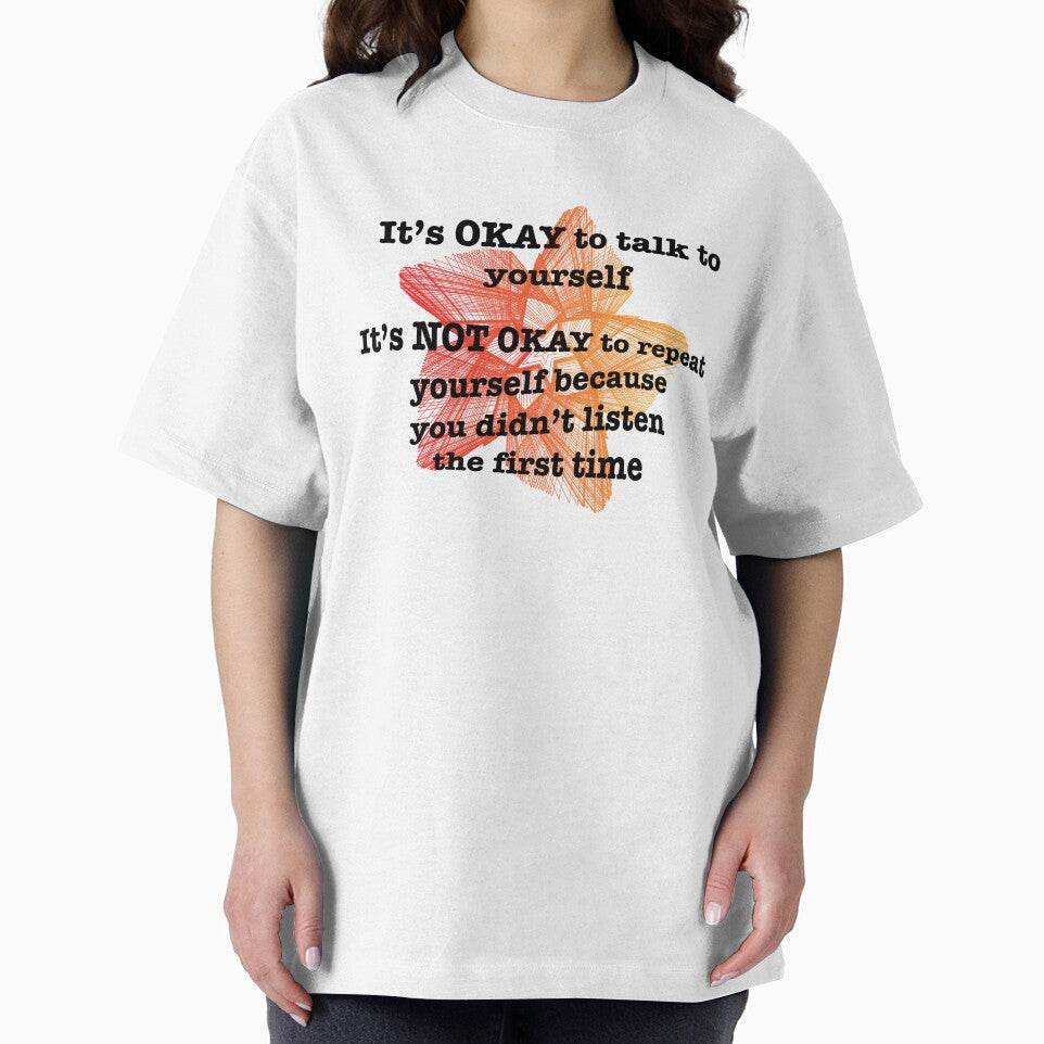 It's ok to talk to yourself by DesignsbyDustin