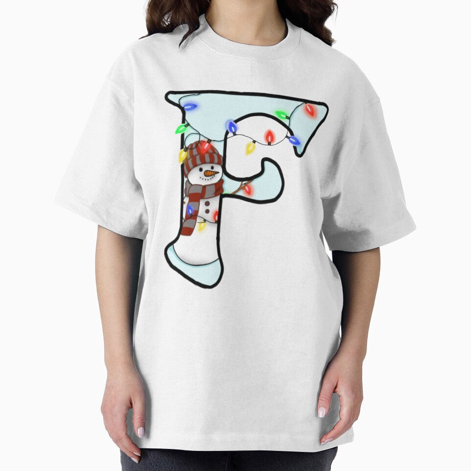 Holiday themed letter F by Artistkhg