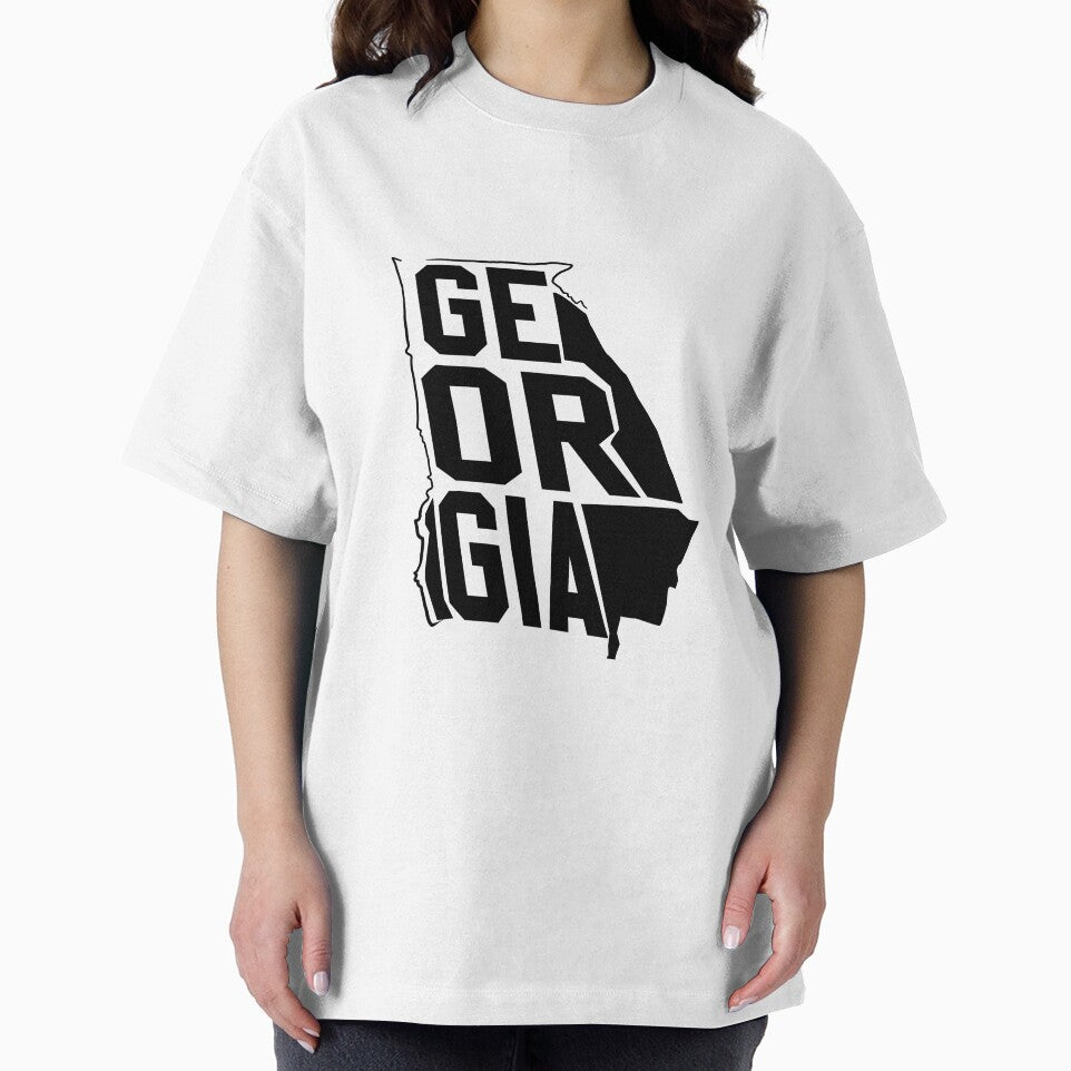 Custom State Map Graphic Design – Detailed & Stylish Maps_Georgia by RonJoshArts