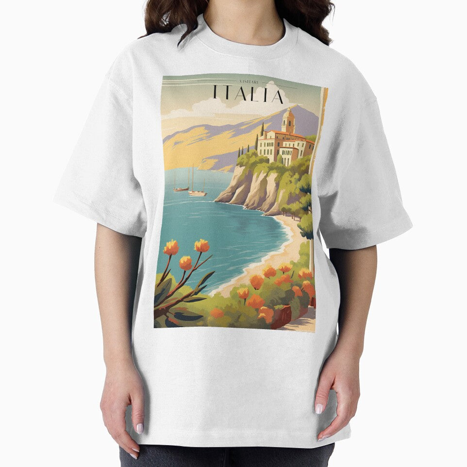 Retro Italy Travel Poster by deep-breath