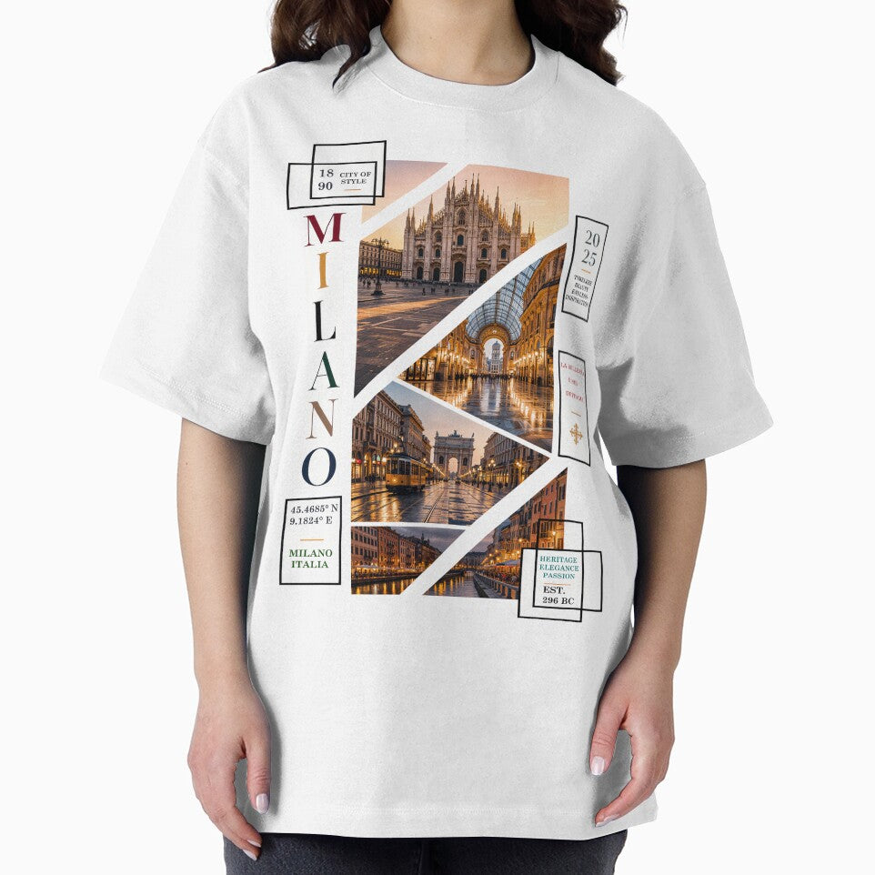 Milano Timeless Beauty Endless Adventure Streetwear by KLERIKSTORE