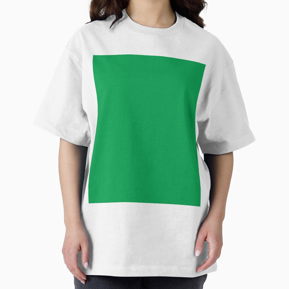 Plain Solid Color Medium Green Vivid Green Bright Green Watermelon Green by mimihuang creations