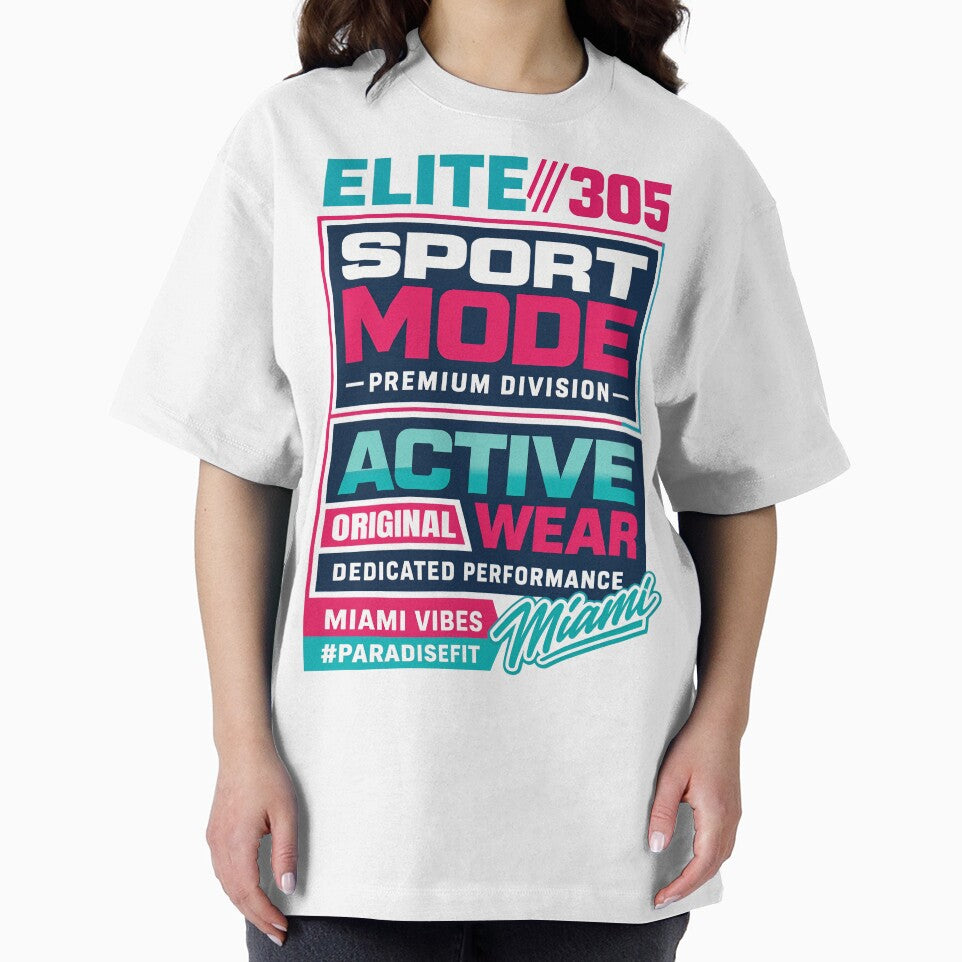 Elite 305 Sport Mode Miami Vibes Paradis FitOriginal Wear Premium Division by KLERIKSTORE