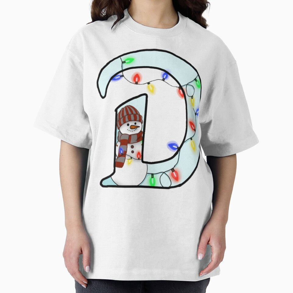 Holiday themed letter D by Artistkhg