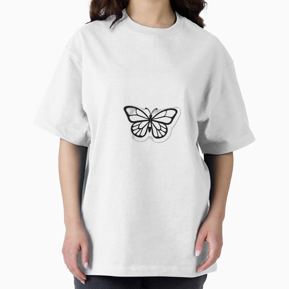 Anti-Social Butterfly Sticker by Arte-Excellency