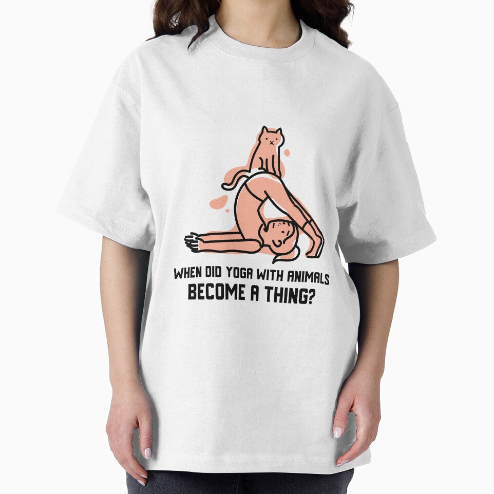 When Did Yoga With Animals Become a Thing by RiseandShineTee