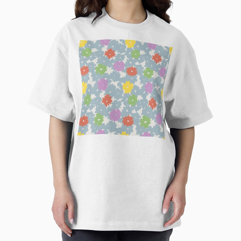 Cali Boho Scattered Floral Pattern by BossyCatHome