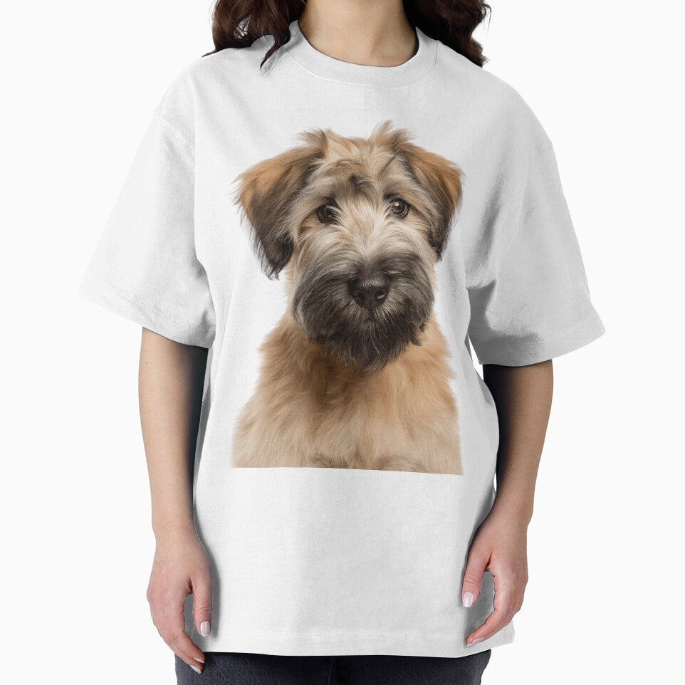 Adorable Soft-coated Wheaten Terrier Pup for Cute Wheatie puppy lovers by LazyOwlStore