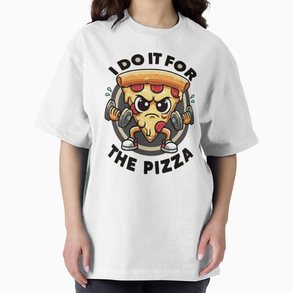 I Do It For The Pizza Funny Gym – Pizza Lover Workout Fitness by Meryem Mamouni
