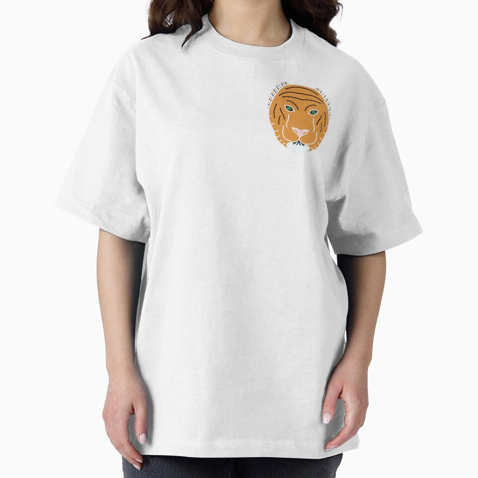 Minimalist tiger logo by Huxlindor