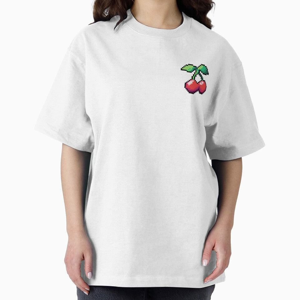Pixel Cherry - pixel food art by LittleFoodShop