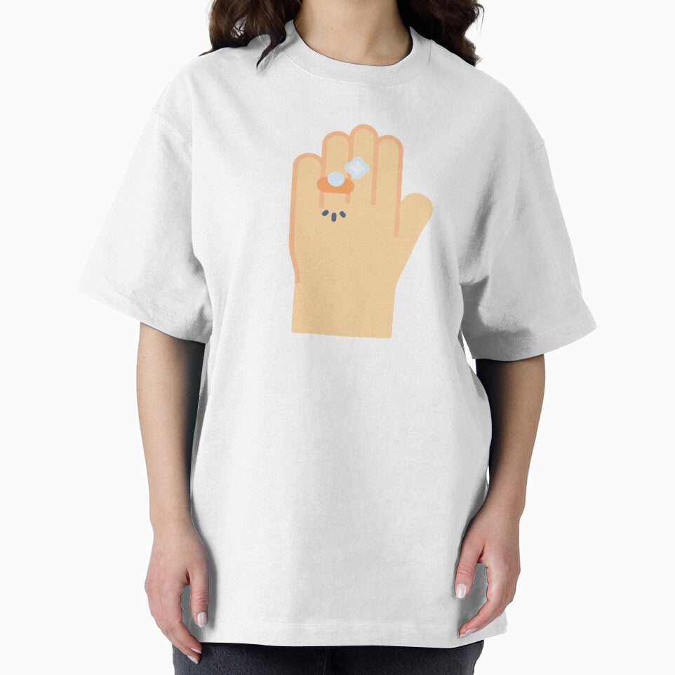 Ring on Finger - Worn Jewelry Sticker for Personal Adornment & Style by Tr Creative Design