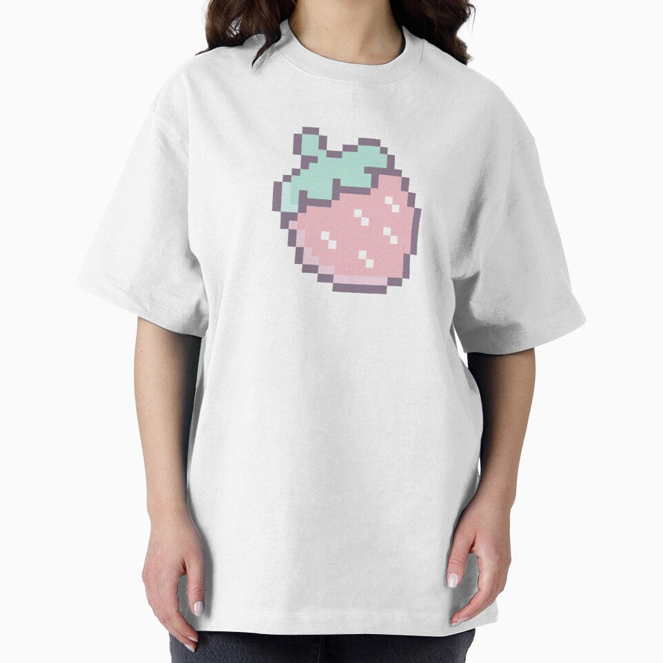 pixel strawberry by PixelArtiste