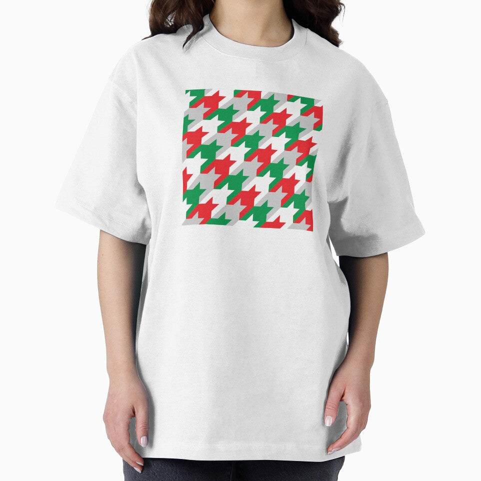 Holiday Houndstooth by curtjankadesign