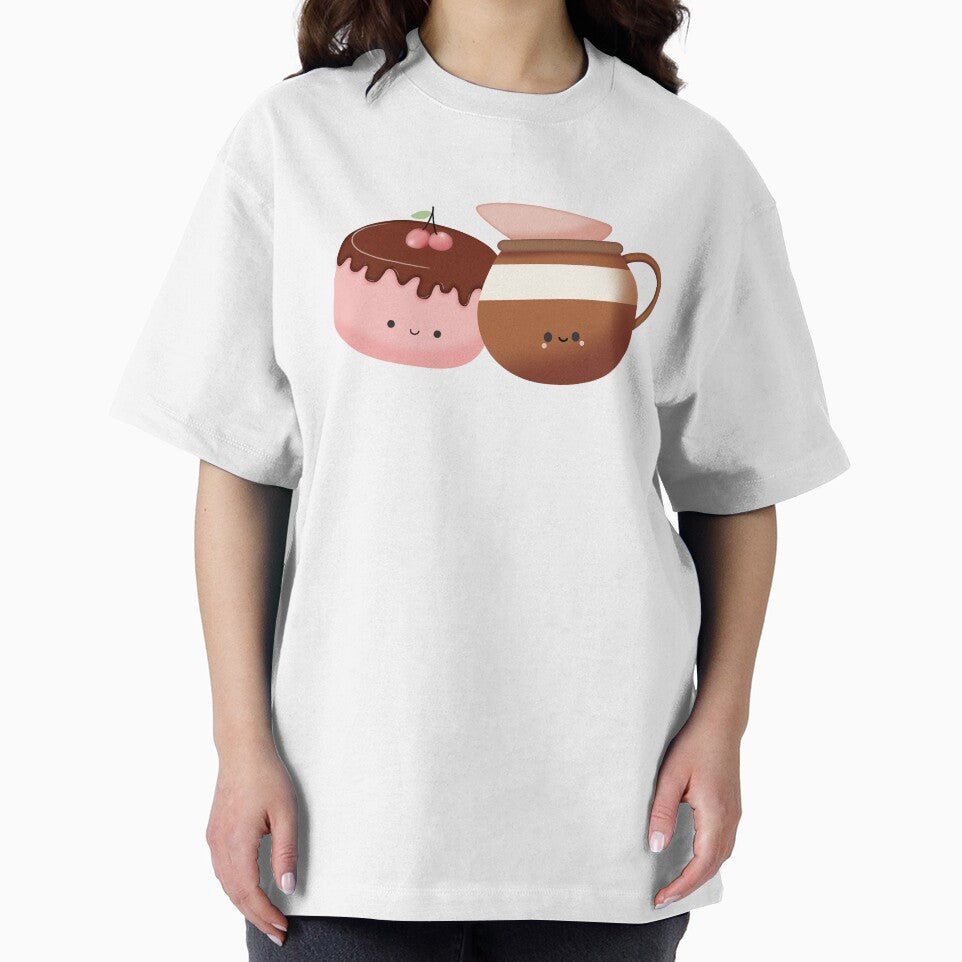 Kawaii Coffee and Cake by darklanterndsn