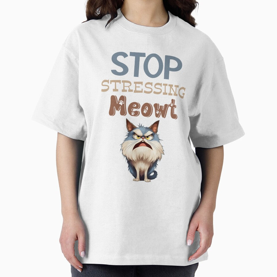 Stop Stressing Meowt by MyMysTShirts