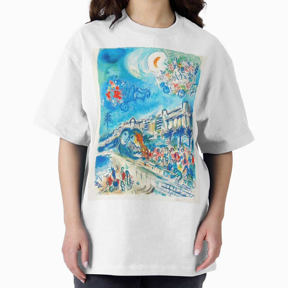 Marc Chagall moon carnival by philippesurRB