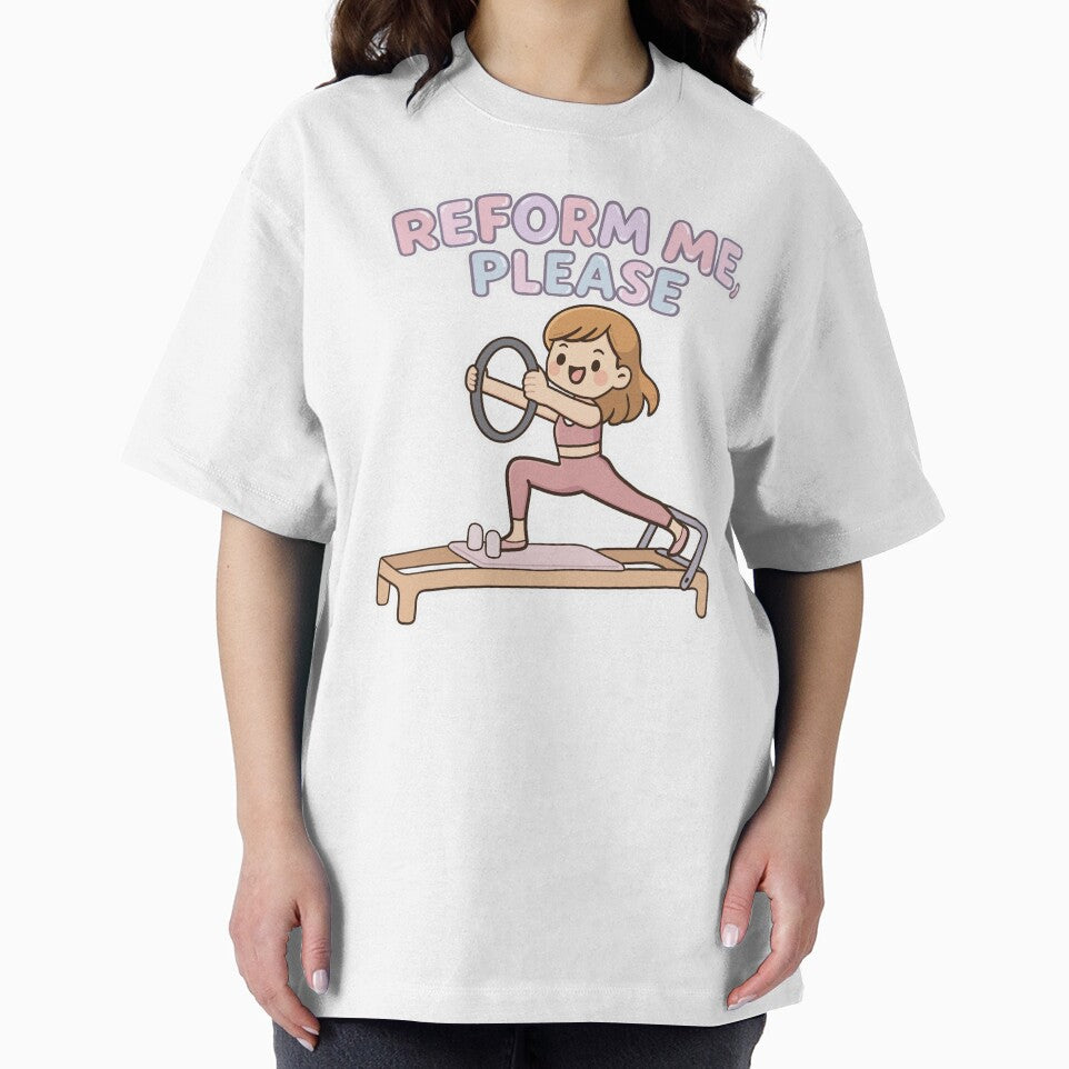 Reform Me Please – Cute Reformer Pilates Girl Workout Design by PTMinimalShop