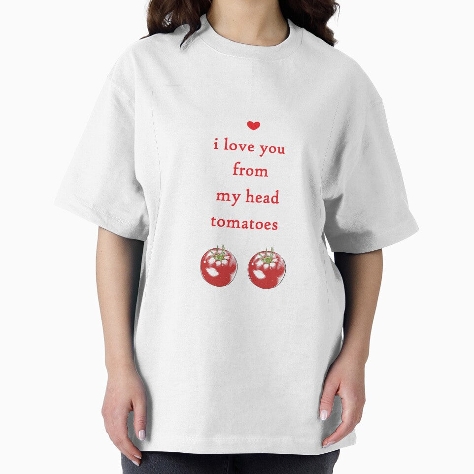 FROM MY HEAD TOMATOES pun valentine by cityette