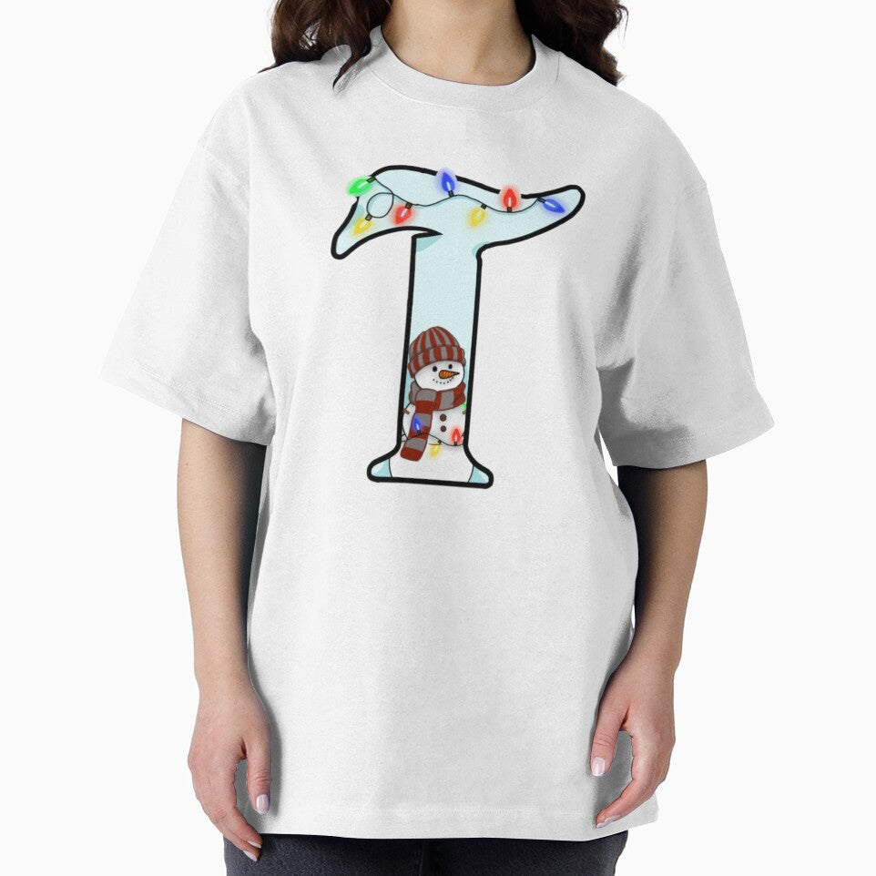 Holiday themed letter T by Artistkhg
