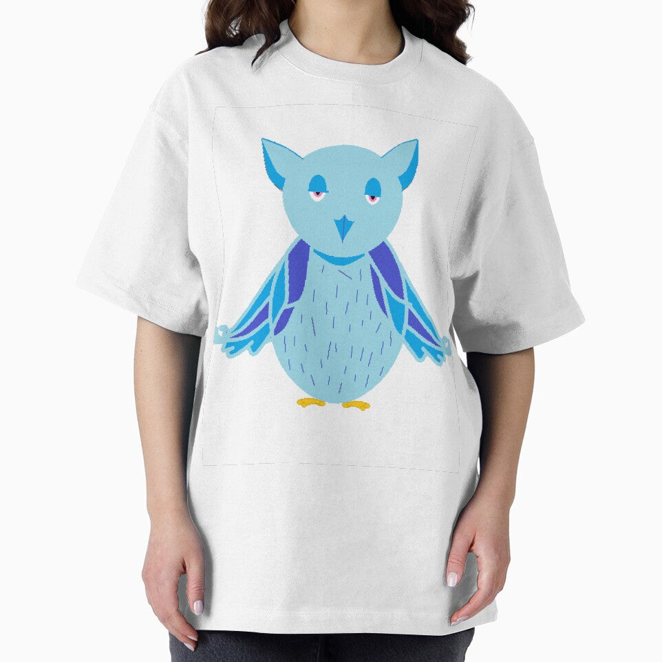 Cool and simple meditating owl design by Miracle Awaited