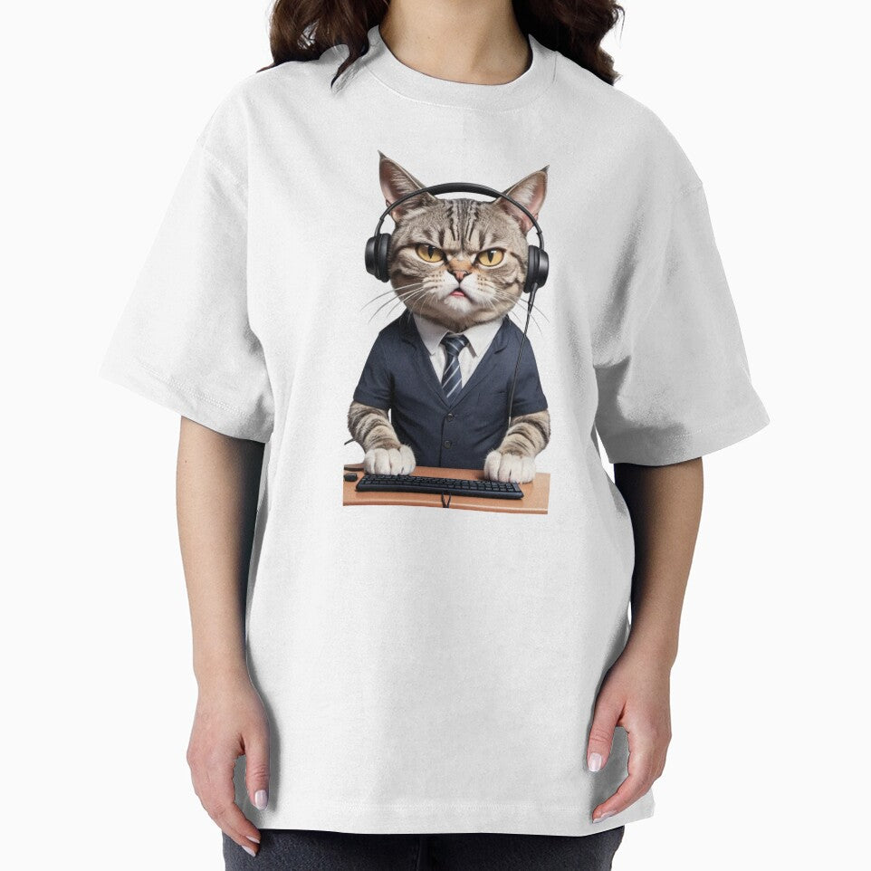 Customer Service Cat by PhatsTheCat