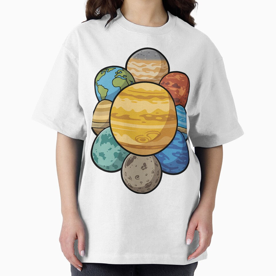 Solar System Cartoon Planets by NiftyWrx