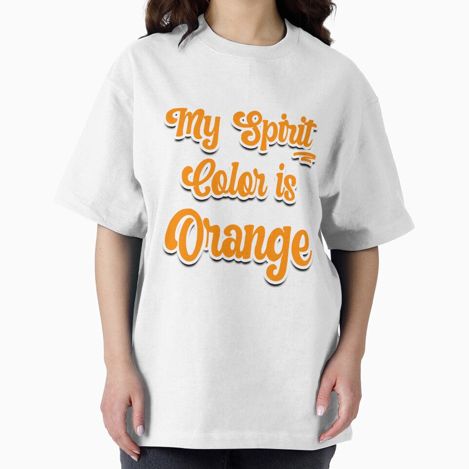 My Spirit Color is Orange - Cool plain color spirit colours designed by ozcushions by ozcushions