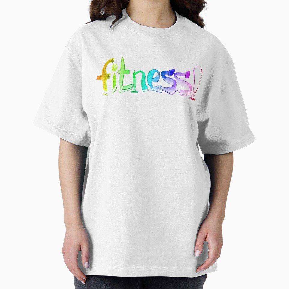 Fitness watercolor lettering |  Fitness crafty hand lettering by lausn