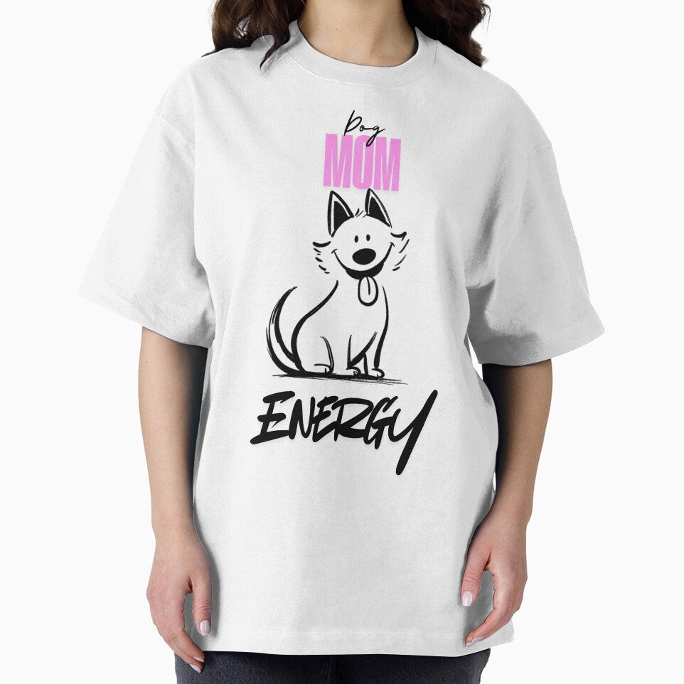 Funny Dog Lover Shirt – Dog Mom Energy – Cute Dog Owner Gift, Dog Mom Shirt by Azerod