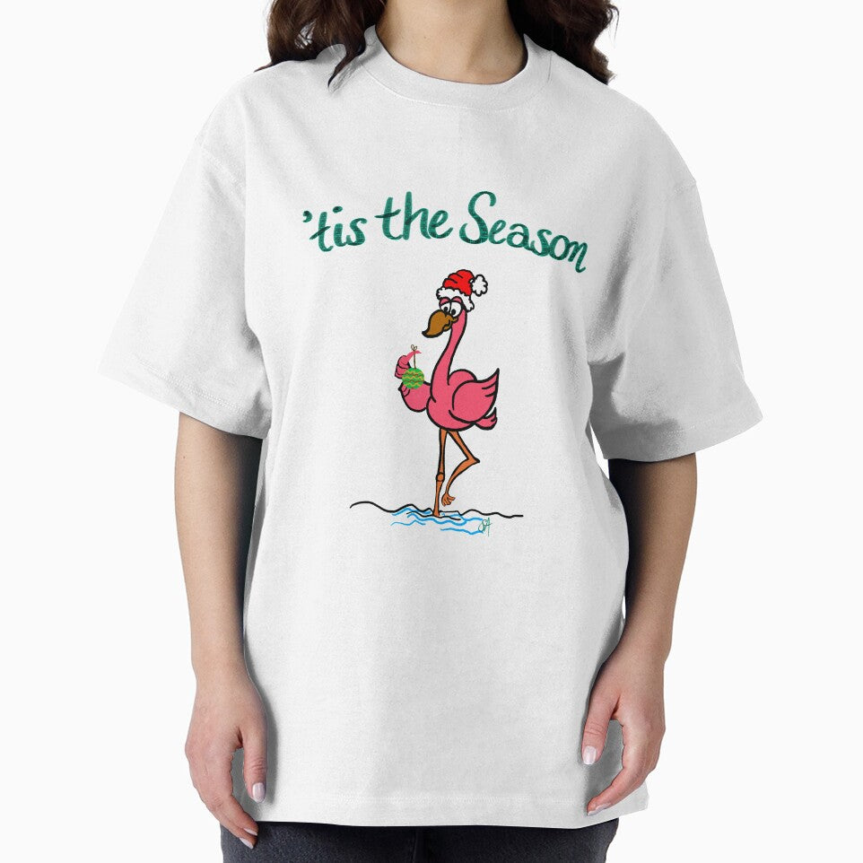Holiday Flamingo by OTPillustration