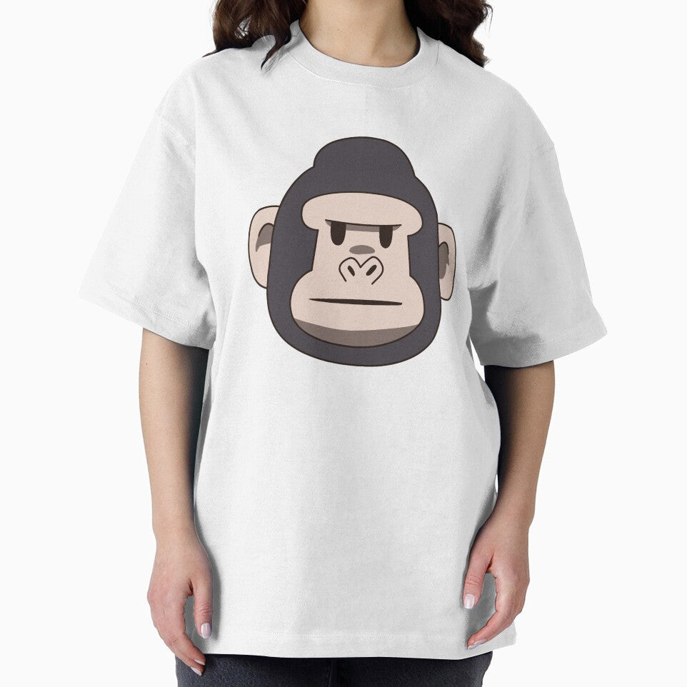 Tamon's B-Side Which Face Does Tamon Have Now? Ouri Sakaguchi Gorilla Cosplay White Shirt by T-TEES Clothing