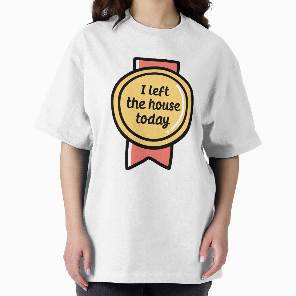 I left the house today badge by 23mangoes