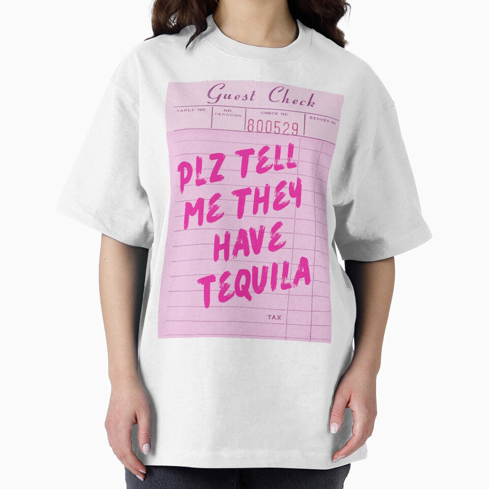 Funny Drinking Quote - Plz Tell Me They Have Tequila by Zaddie A