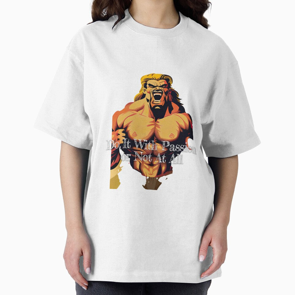 XDo It With Passion or Not At AllDesignBodybuilding Fitness Gym Workout Exercise Merch Print Design by tengamerx